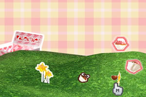 收集情人节的蛋糕