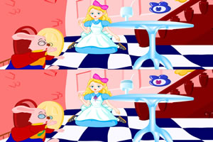 爱丽丝梦游仙境找不同