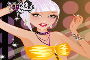 夜总会女孩化妆