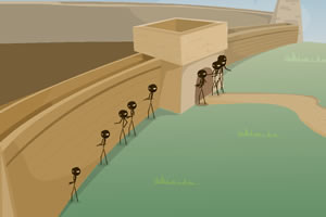 阻止火柴人攻城