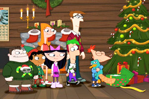 飞哥与小佛圣诞拼图