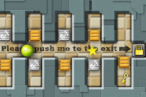 送绿色小球回家2