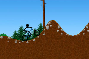 火柴人越野自行车