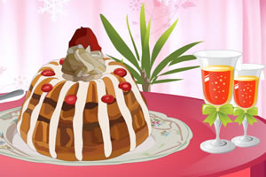 巧克力蛋糕装饰