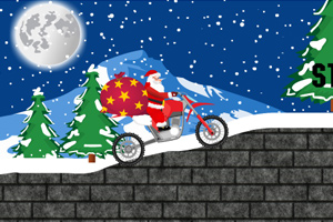 圣诞老人越野摩托