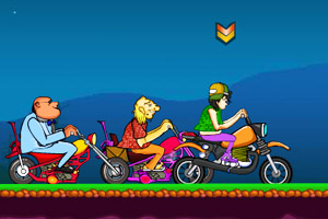 山地摩托挑战赛