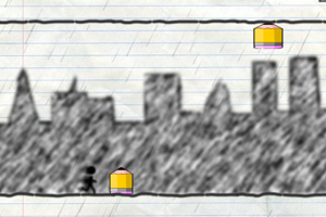 纸上火柴人跑酷