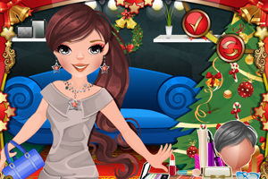 圣诞派对的装扮