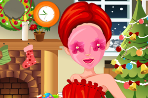 圣诞前夕的美容