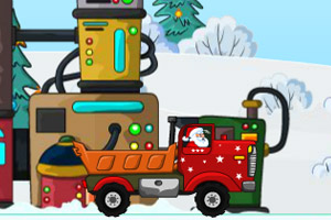 圣诞老人开货车