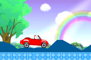 圣诞老人开敞篷车