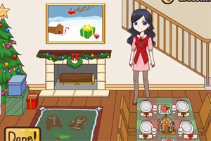 女孩的圣诞派对