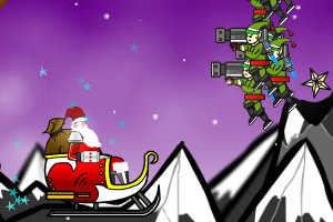 圣诞老人大战精灵