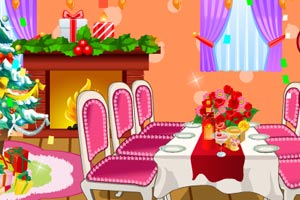 布置圣诞客厅
