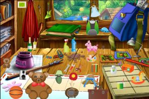 凌乱的房间找东西