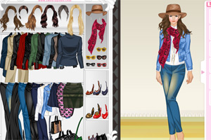 一周七日美造型