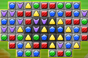 彩色形状对对碰