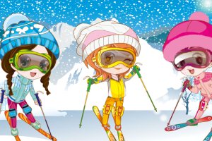 美丽心情-我们去滑雪