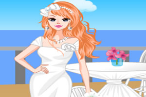 华丽的白色新娘