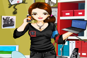 时尚的克拉丽莎