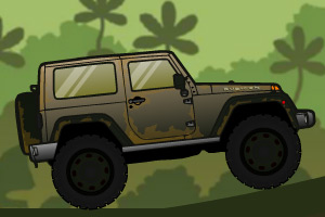 吉普车丛林探险