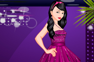 派对上的时尚装扮