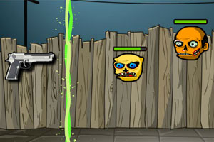 虐杀僵尸头无敌版