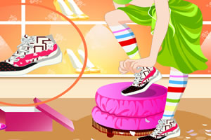 时髦的鞋类设计