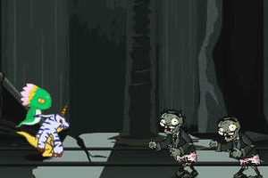 数码宝贝大战僵尸