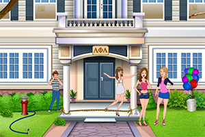 女生联谊会捣蛋