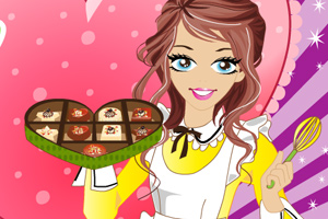 情人节做甜蜜巧克力