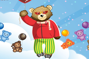 智能泰迪熊装扮