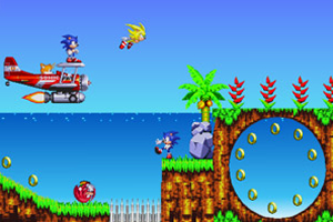 索尼克布置场景