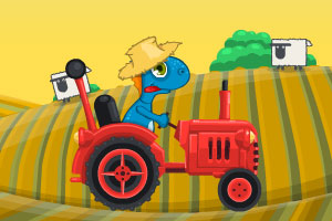 小恐龙开拖拉机