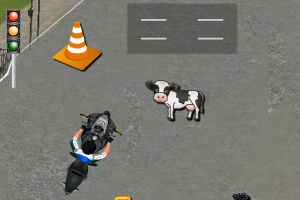 城市摩托停车位