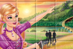 芭比的魅力学校拼图