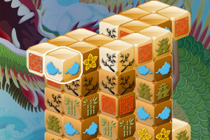 3D龙年麻将连连看 