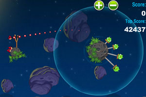 愤怒的小鸟太空版HD选关版