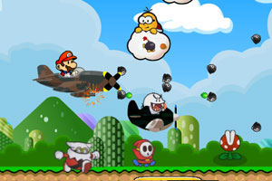 马里奥空中飞机