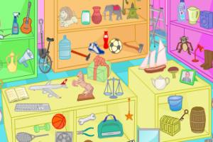 杂乱房间找东西