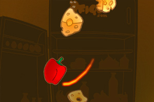 老鼠快刀切奶酪