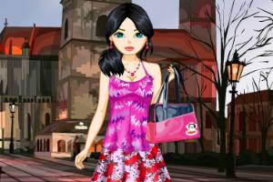 时尚的粉红之夜