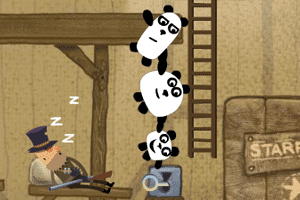 3只小熊猫选关版