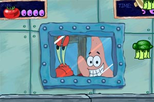 海绵宝宝切美食