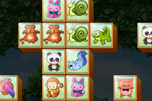 丛林动物连连看