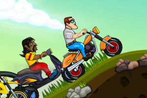 乡镇摩托车大赛