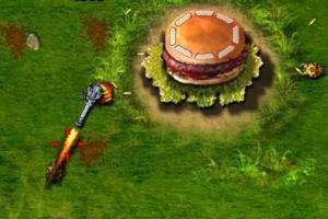 怪物守护汉堡包