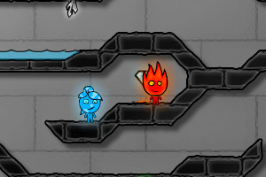 森林冰火人4水晶神殿选关版