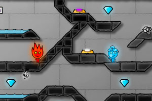 森林冰火人4水晶神殿无敌版