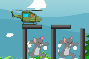 杰瑞直升机炸汤姆